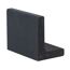 L-Stein Beton anthrazit 50 x 40 x 30 x 7 cm