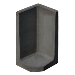 L-Stein-Ecke Beton anthrazit 100 x 50 x 50 x 7 cm