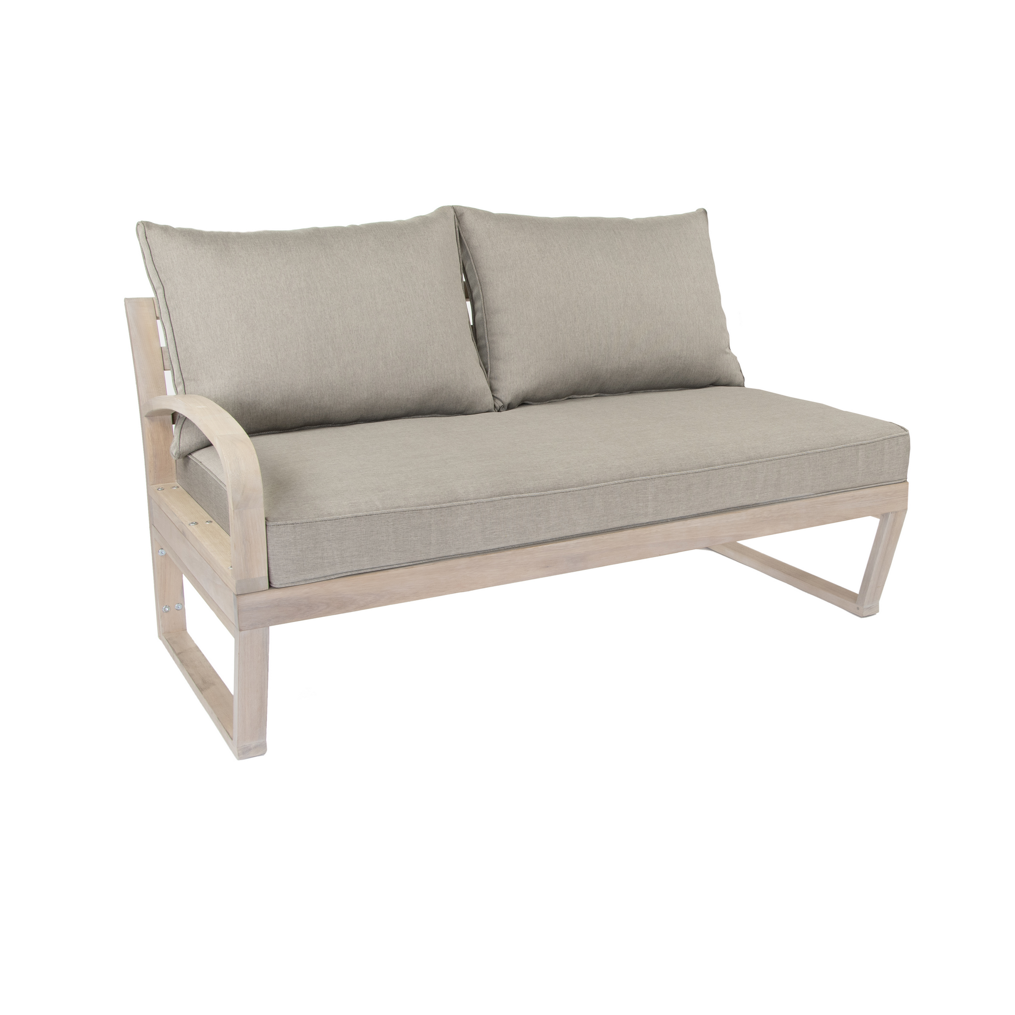 Ecklounge 'Jersey' beige 4-teilig