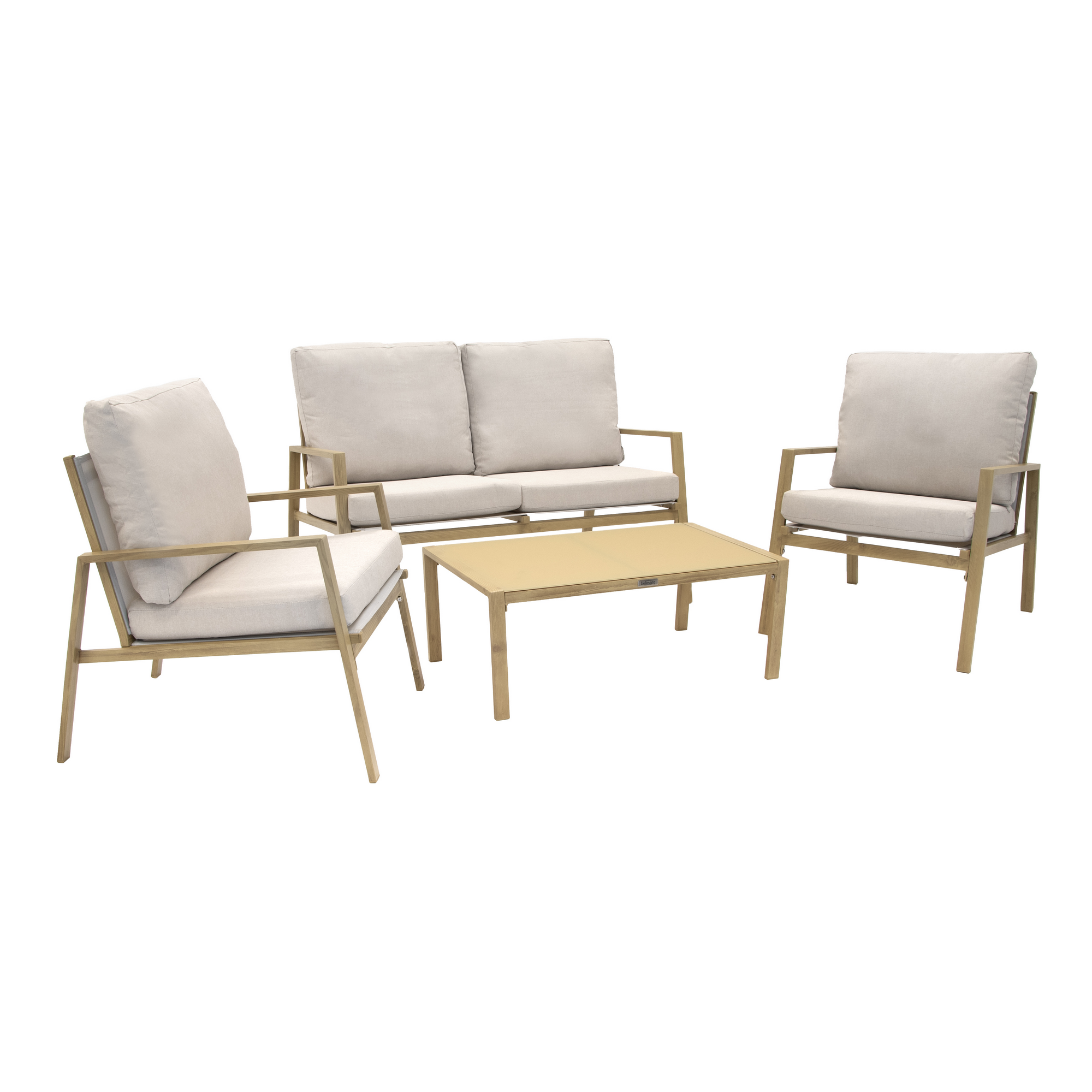 Gartenmöbelset 'Palamos' Aluminium 4-teilig