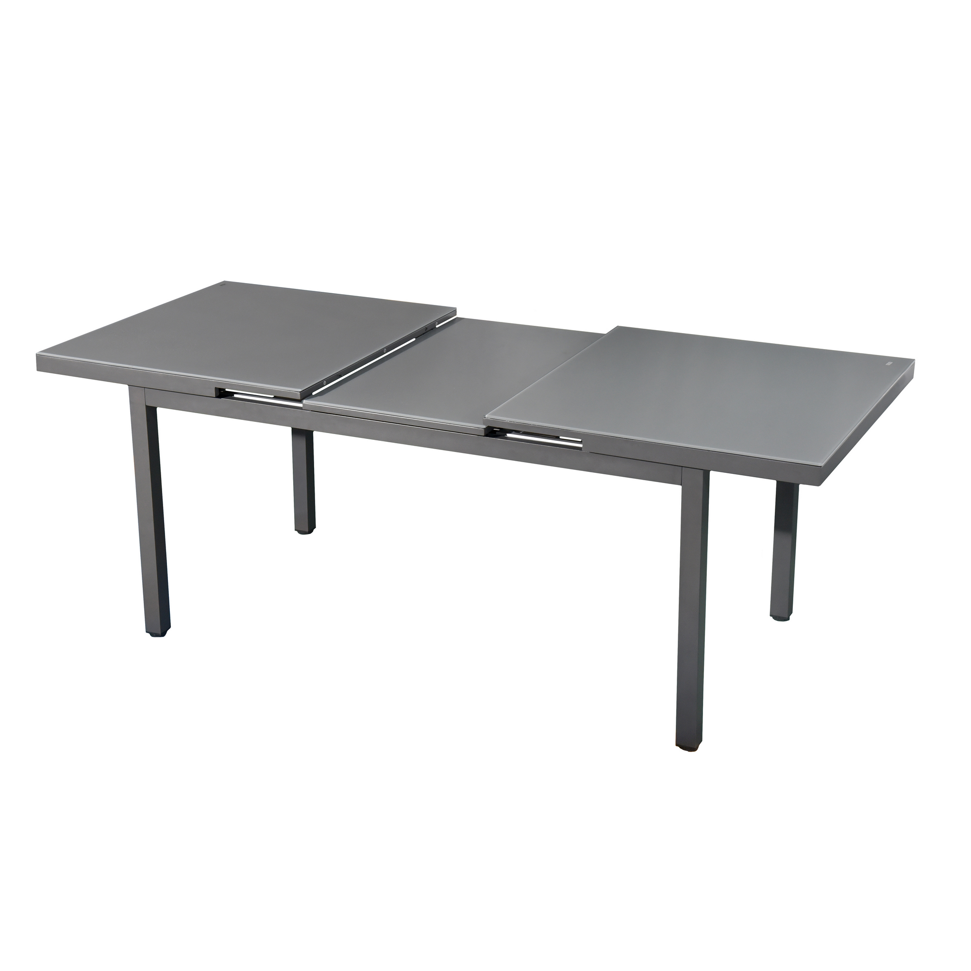 Dining-Tisch 'Boston M' grau 160/210 x 90 x 75 cm