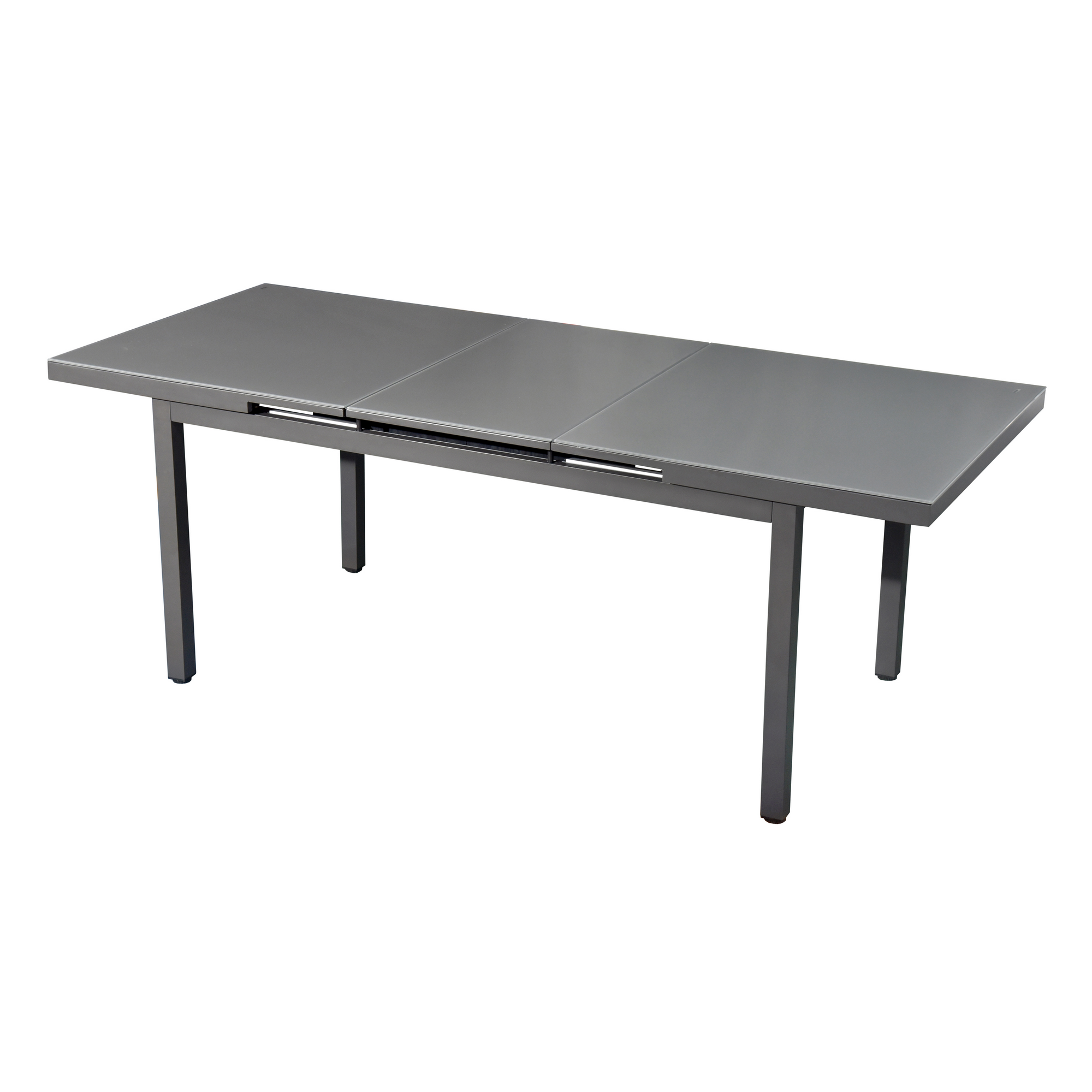 Dining-Tisch 'Boston M' grau 160/210 x 90 x 75 cm