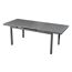 Gartentisch 'Boston' ausziehbar Aluminium/Sicherheitsglas 90 x 75 x 160/210 cm