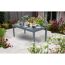 Gartentisch 'Boston' ausziehbar Aluminium/Sicherheitsglas 90 x 75 x 160/210 cm