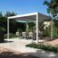 Pergola weiß 360 x 400 cm