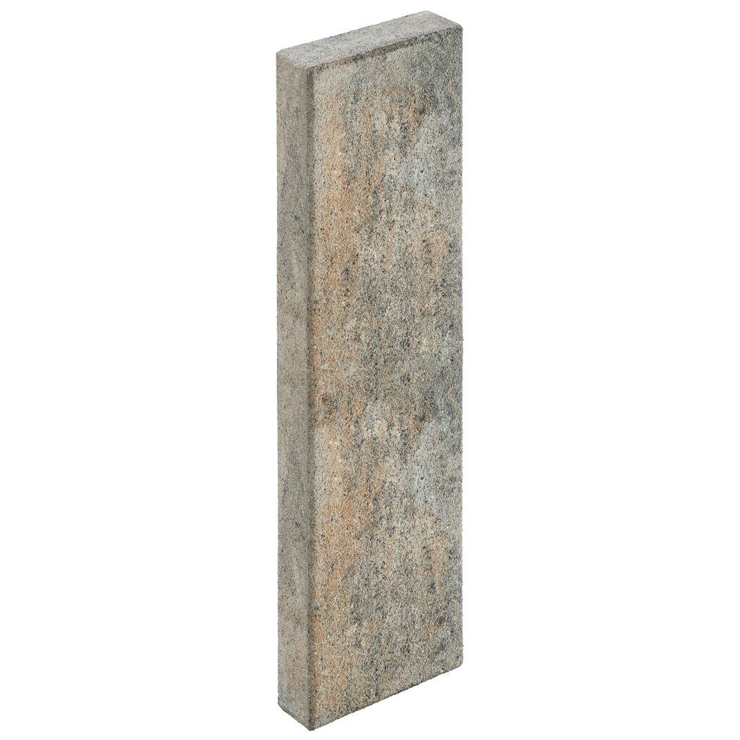 Palisade 'T-Fence Velvet' Beton muschelkalkfarben 100 x 25 x 8 cm