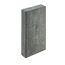 Palisade 'T-Fence Velvet' Beton graphitfarben 50 x 25 x 8 cm