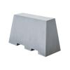 Trapezpoller Beton grau 100 x 38 x 20 x 65 cm