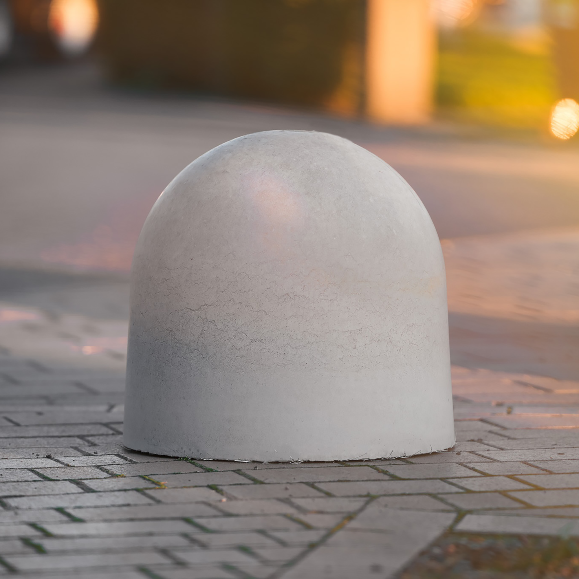 Rundpoller Beton grau Ø 50 x 50 cm