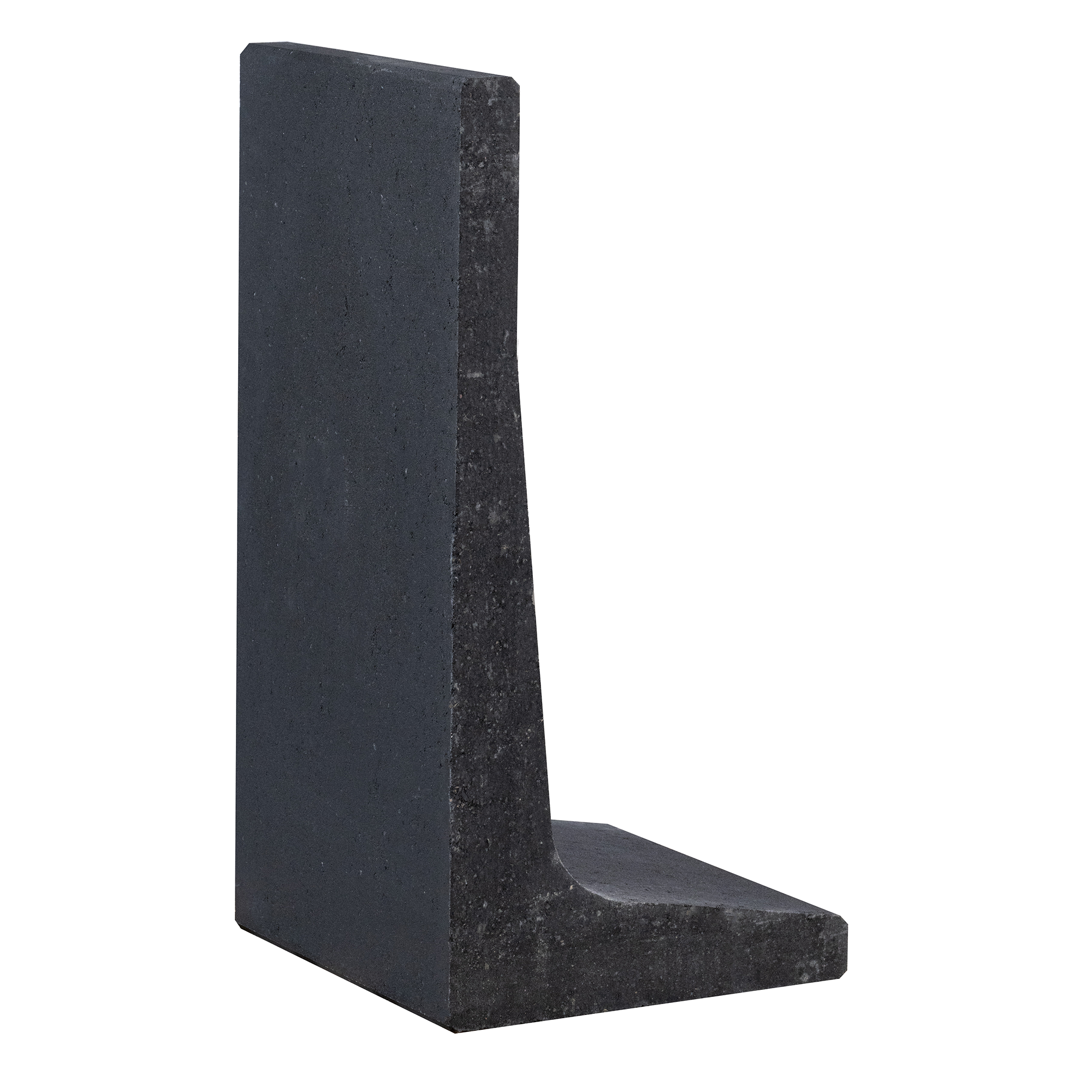 L-Stein Beton anthrazit 100 x 50 x 50 x 7 cm
