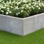 L-Stein-Ecke Beton grau 30 x 40 x 40 x 7 cm