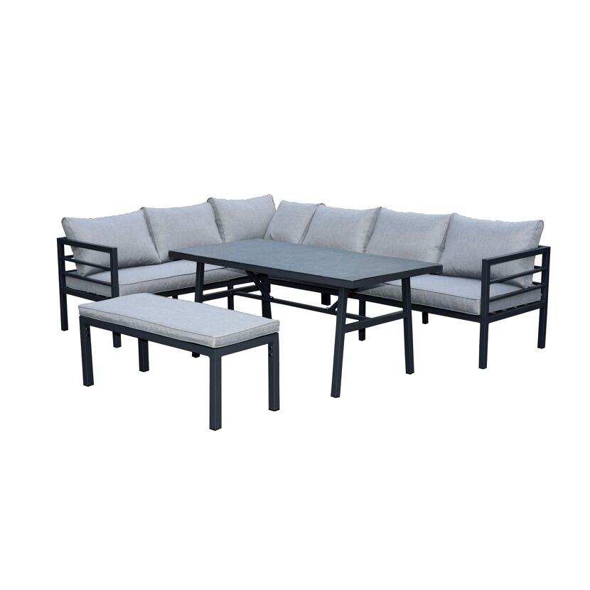 Loungemöbelset 'Maia' für 8 Personen Metall