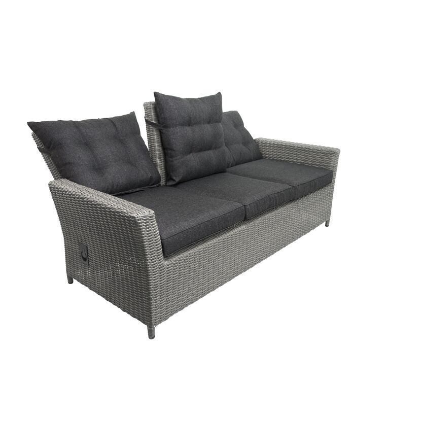 Loungemöbelset 'Asti' für 7 Personen Kunststoffrattan