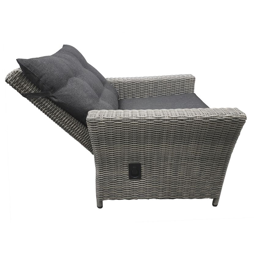 Loungemöbelset 'Asti' für 7 Personen Kunststoffrattan