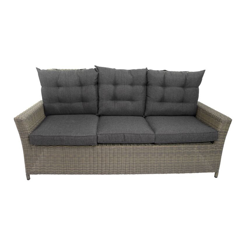 Loungemöbelset 'Asti' für 7 Personen Kunststoffrattan