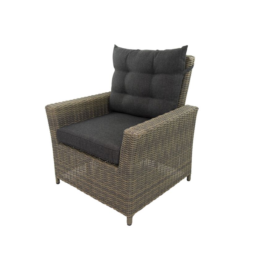 Loungemöbelset 'Asti' für 7 Personen Kunststoffrattan