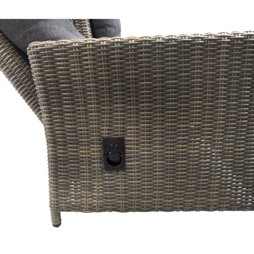 Loungemöbelset 'Asti' für 7 Personen Kunststoffrattan