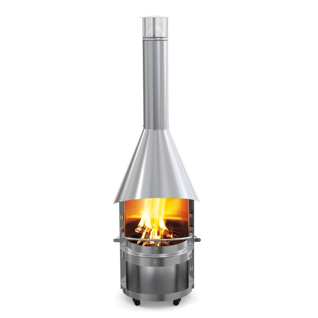 Gartenkamin 'Fuego ES' Edelstahl 70 cm