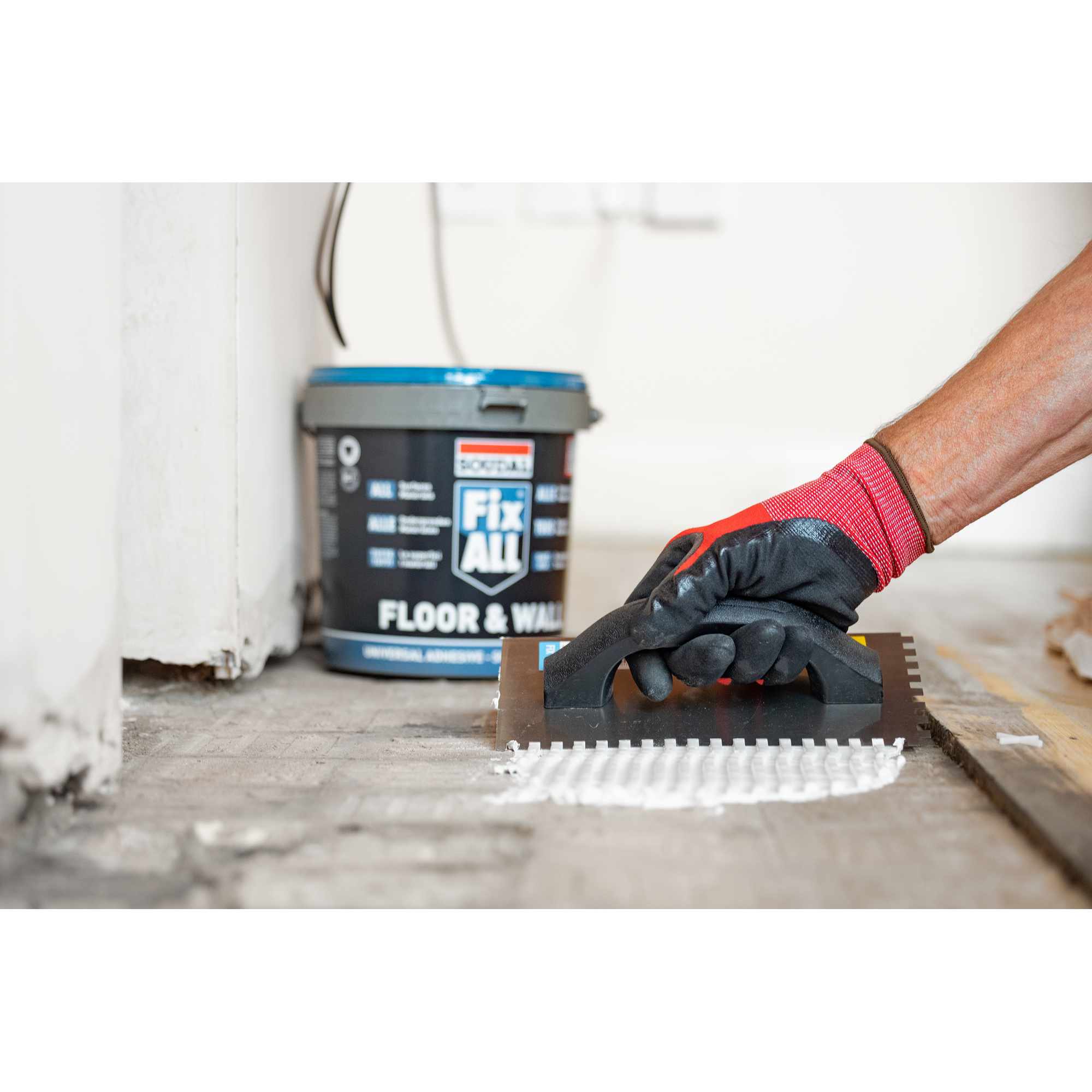 Konstruktionskleber 'Fix All' weiß 4 kg