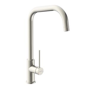 Hochdruck-Spültischarmatur 'Franz' edelstahlfarben