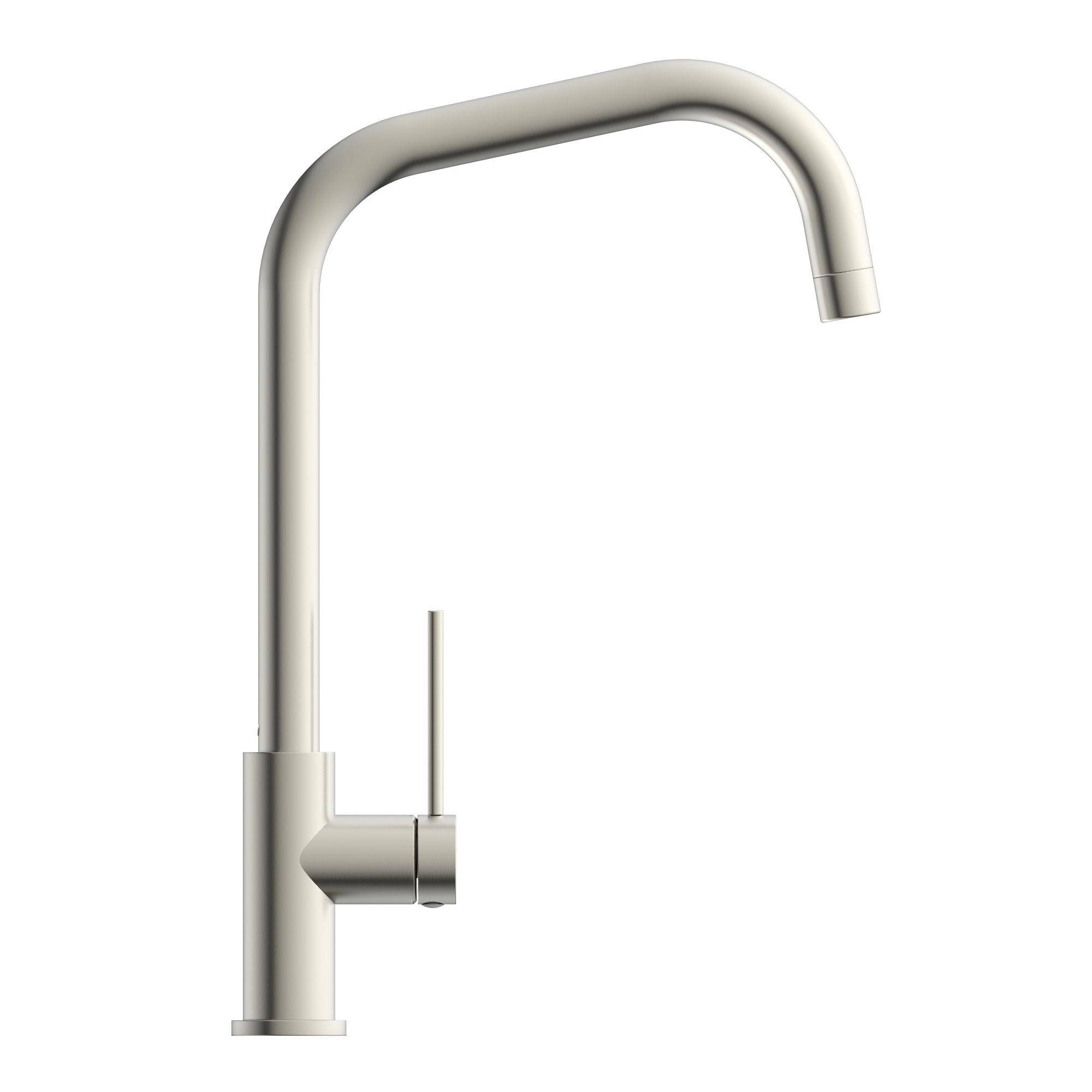 Hochdruck-Spültischarmatur 'Franz' edelstahlfarben