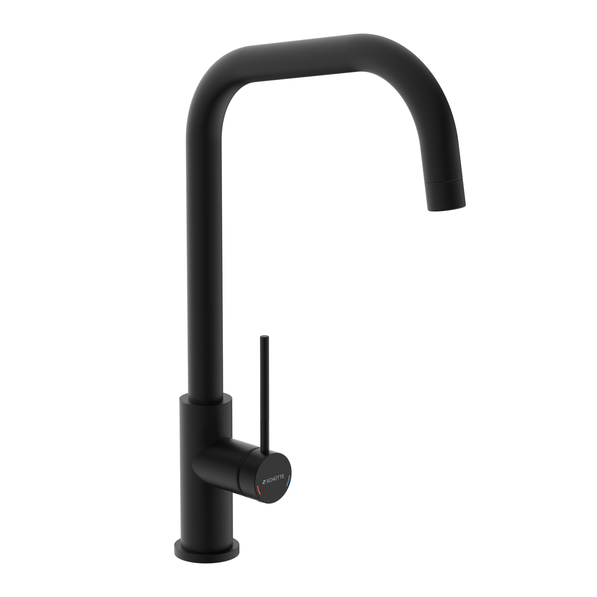 Hochdruck-Spültischarmatur 'Franz' mattschwarz