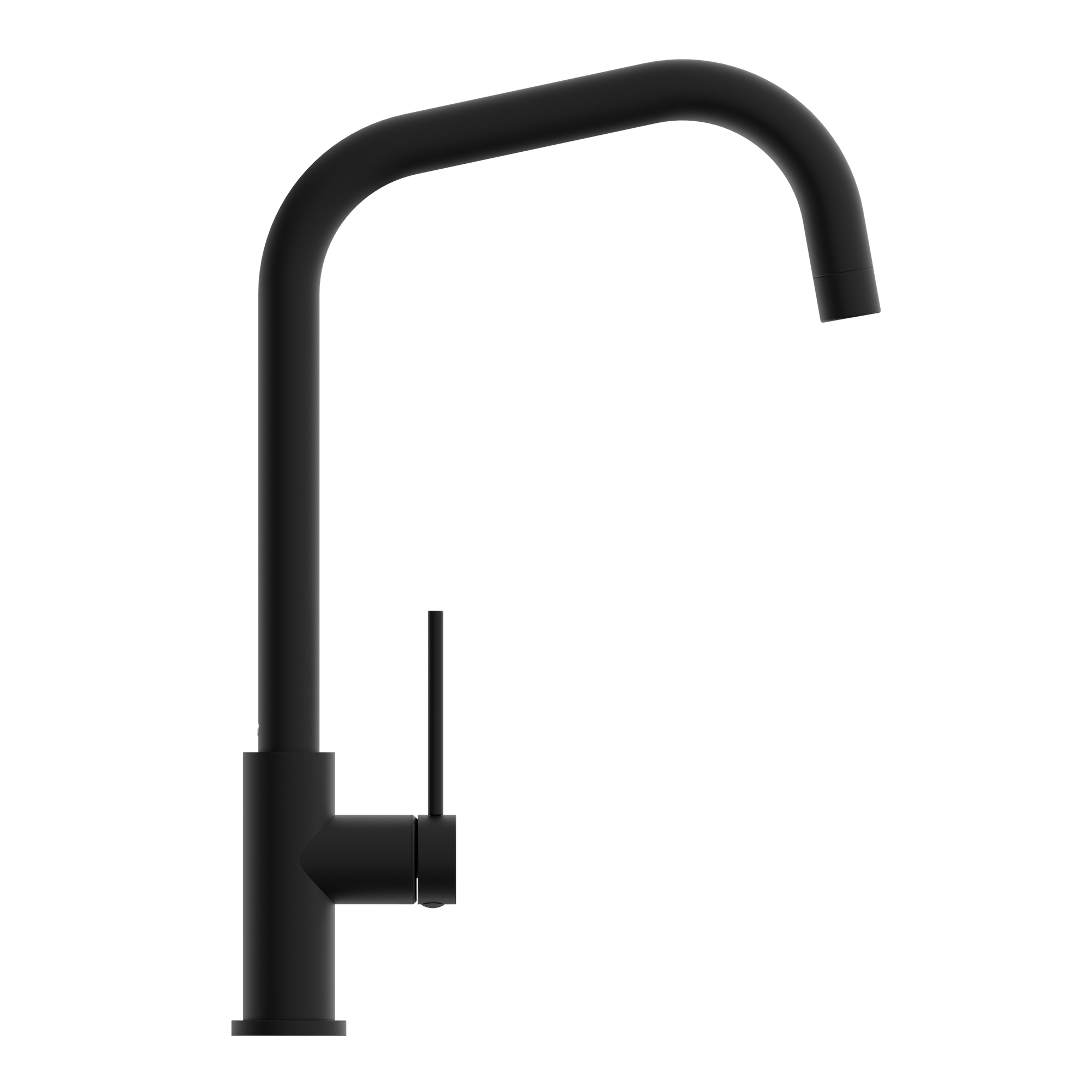 Hochdruck-Spültischarmatur 'Franz' mattschwarz