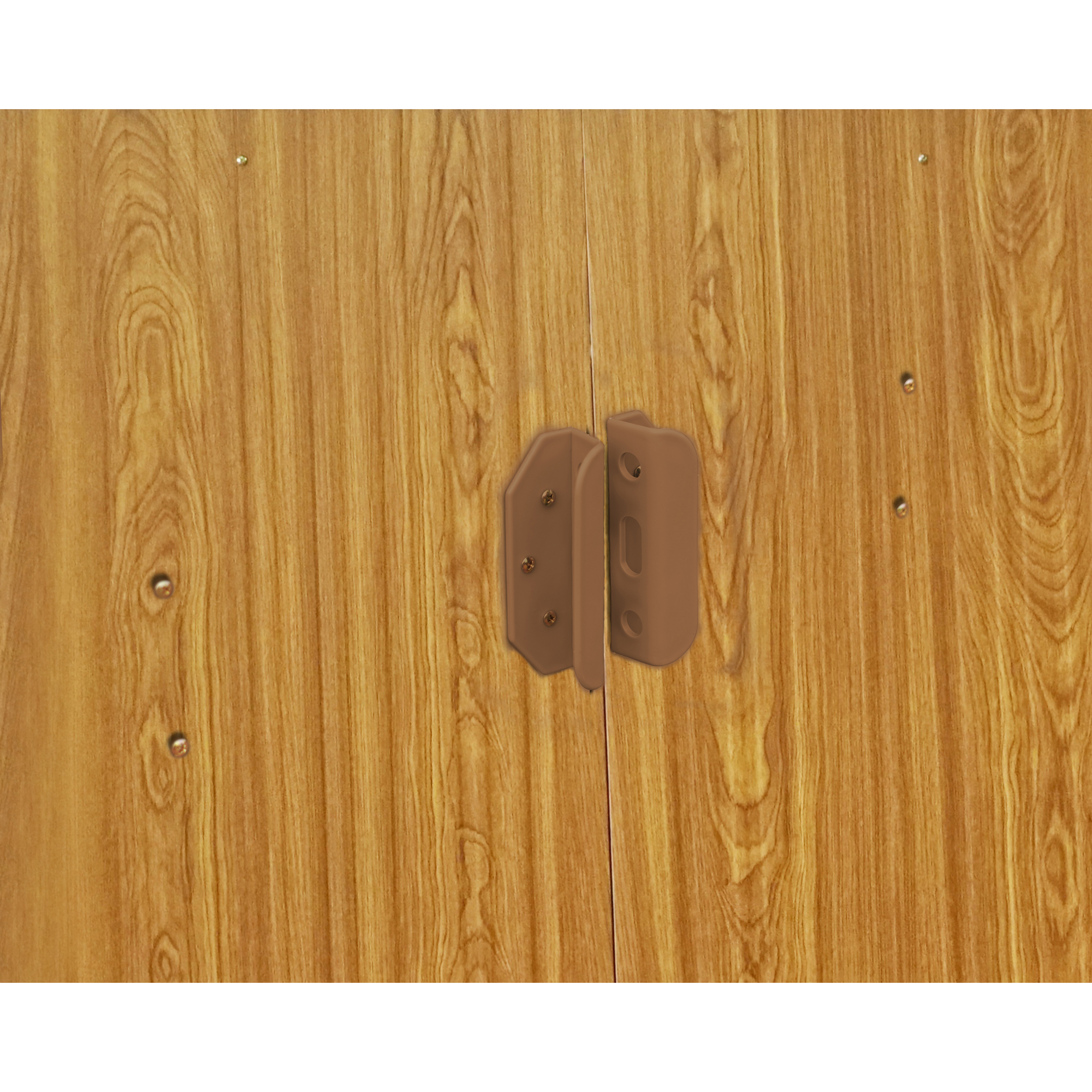 Metallgerätehaus 'Lübeck 88' Holzoptik 239 x 236 x 202 cm