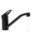 Niederdruck-Spültischarmatur 'Tassoni' mattschwarz