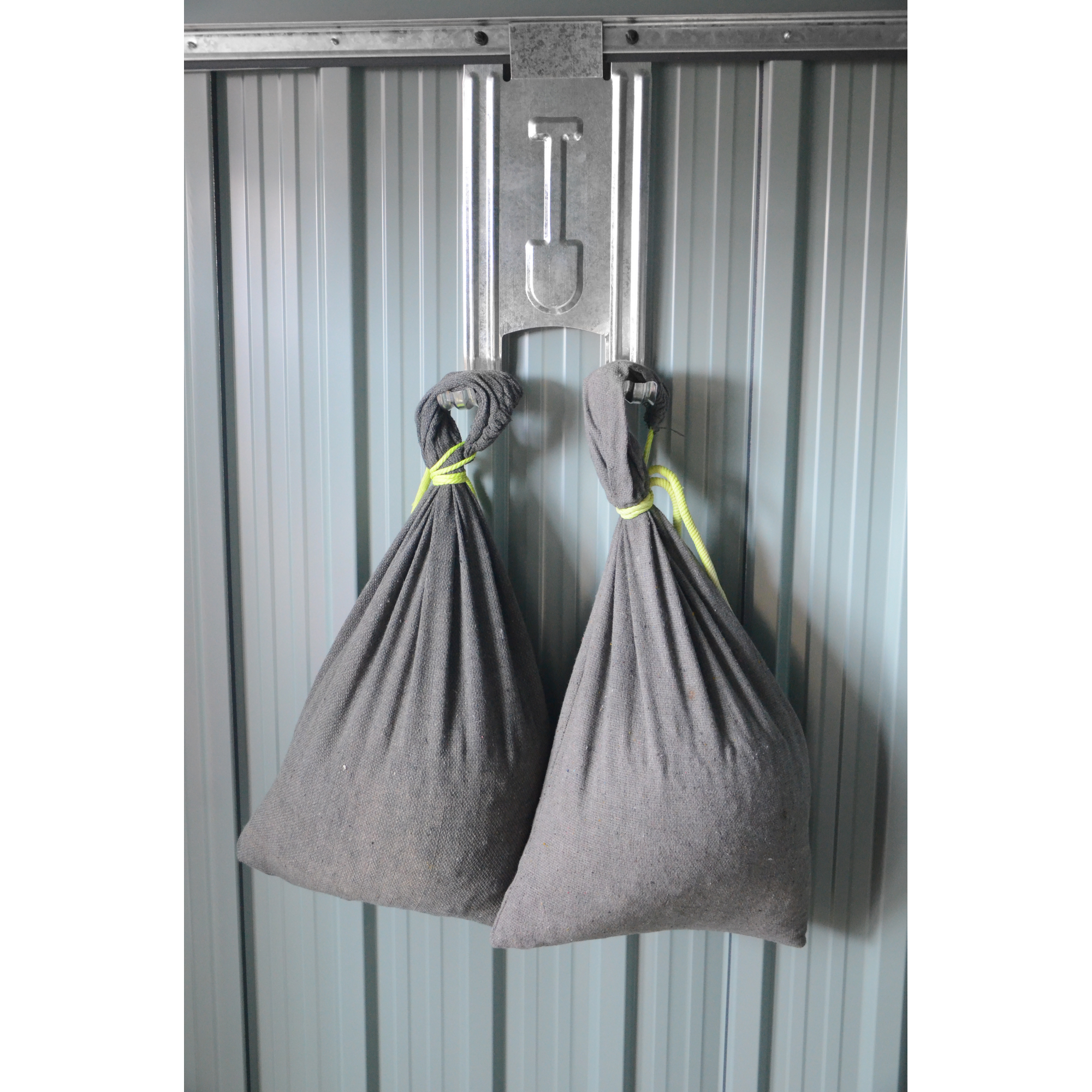 Schaufelhaken-Set für Gerätehaus 2 Stück