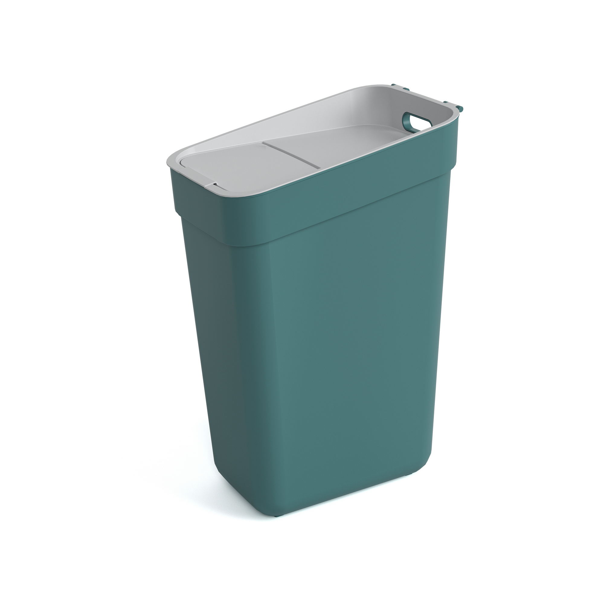 Mülleimer 'Ready to collect' blau/meliert 30 l