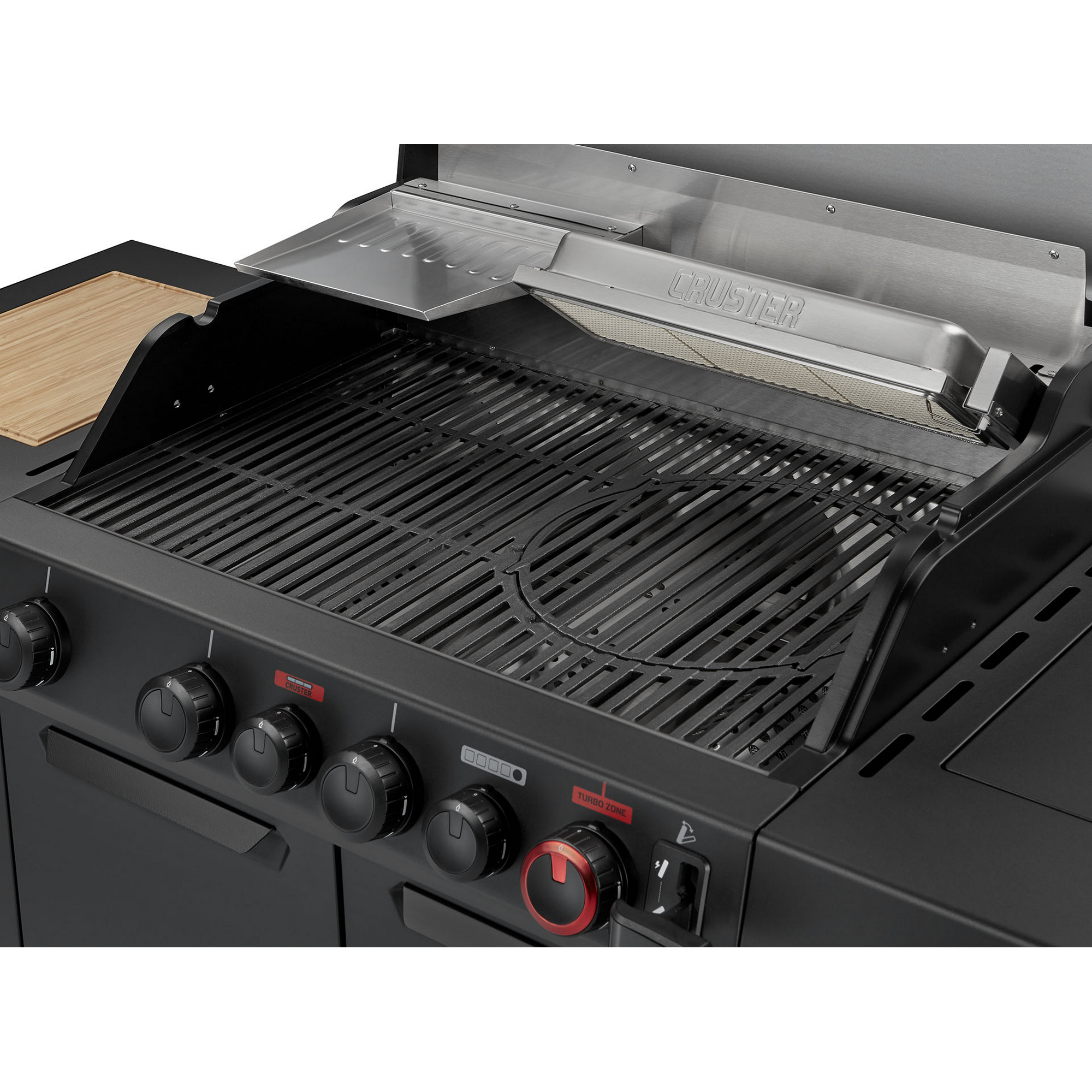 Outdoor-Küche 'Uniq 4 IK Cruster' anthrazit 155 x 120 x 65,5 cm