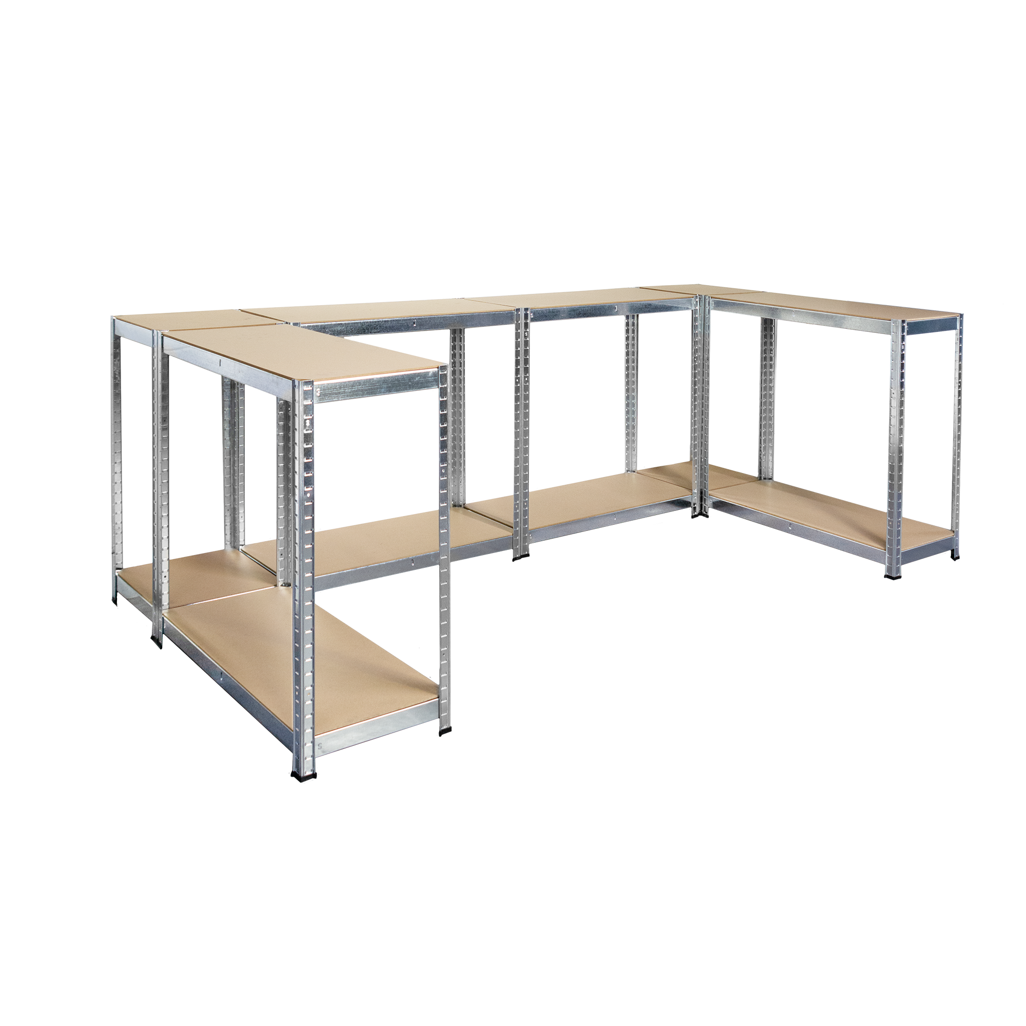 Schwerlastregal 180 x 220 x 40 cm 12 Böden à 90 kg