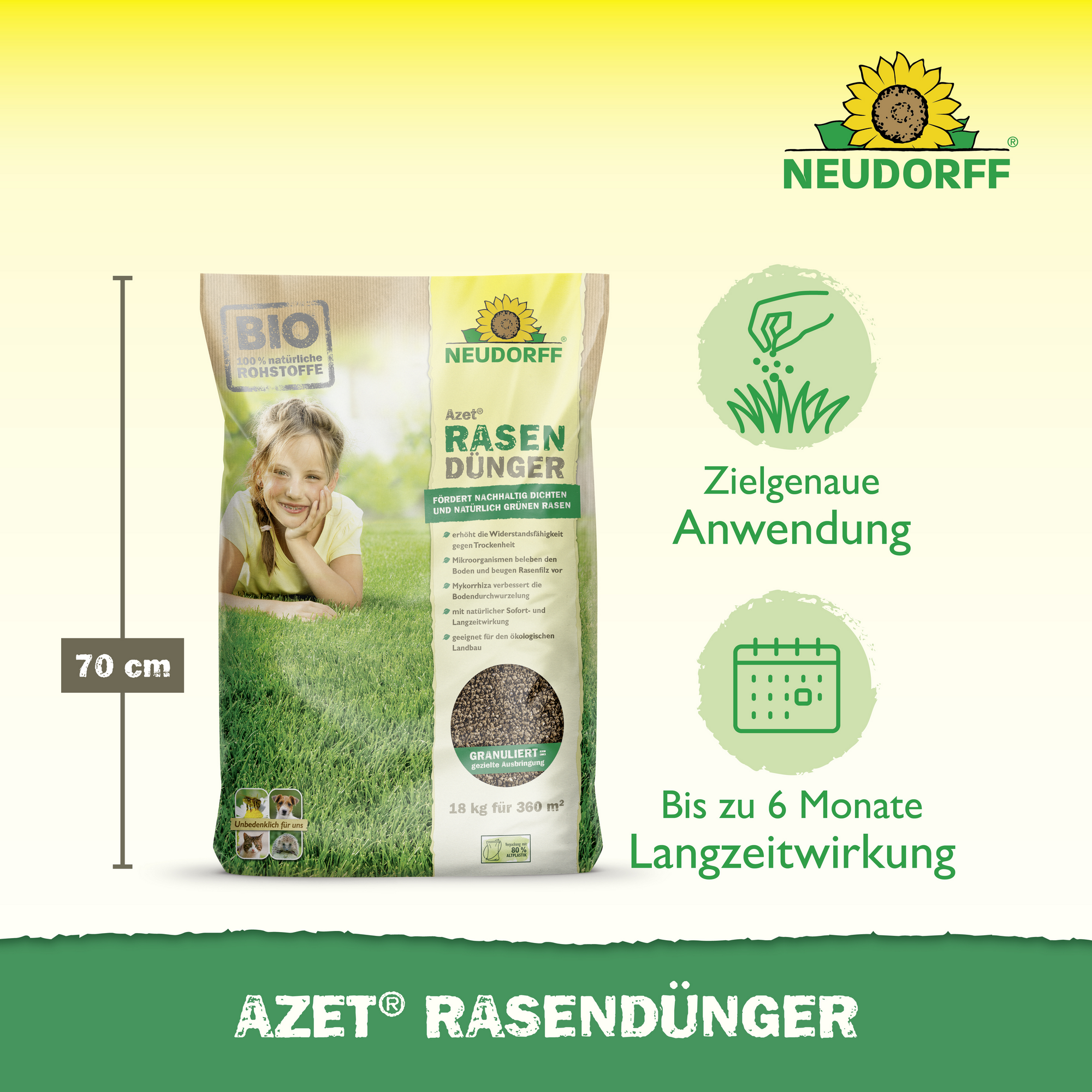 RasenDünger 'Azet' 18 kg