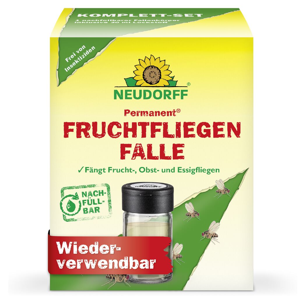 Fruchtfliegenfalle 'Permanent' nachfüllbar 1 Stück