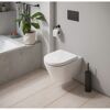 Wand-WC spülrandlos 'D-Code' inklusive WC-Sitz weiß