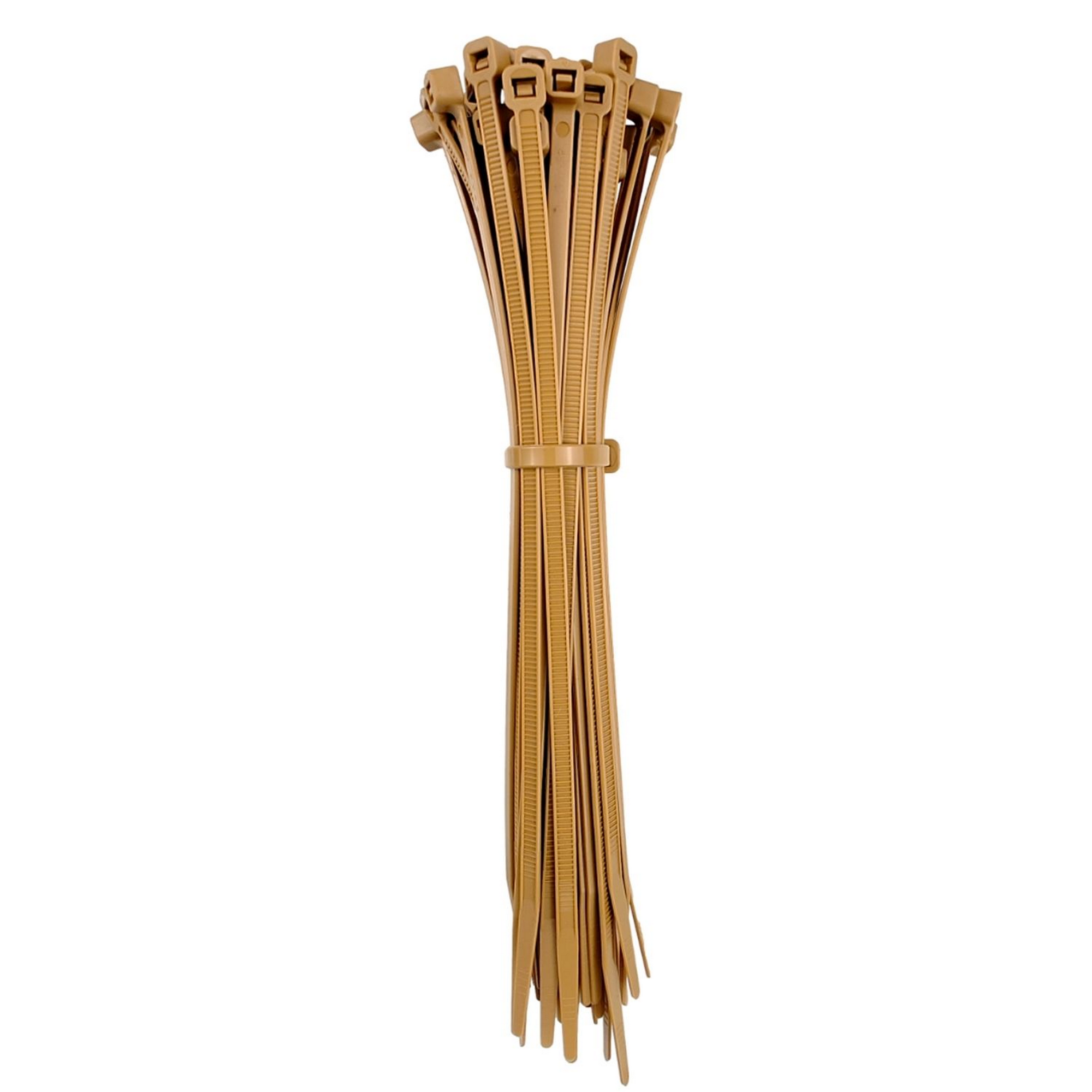 Kabelbinder 'OutdoorFix' bambus dunkel 200 x 4,6 mm 50 Stück
