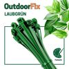 Kabelbinder 'OutdoorFix' laubgrün 150 x 3,6 mm 50 Stück