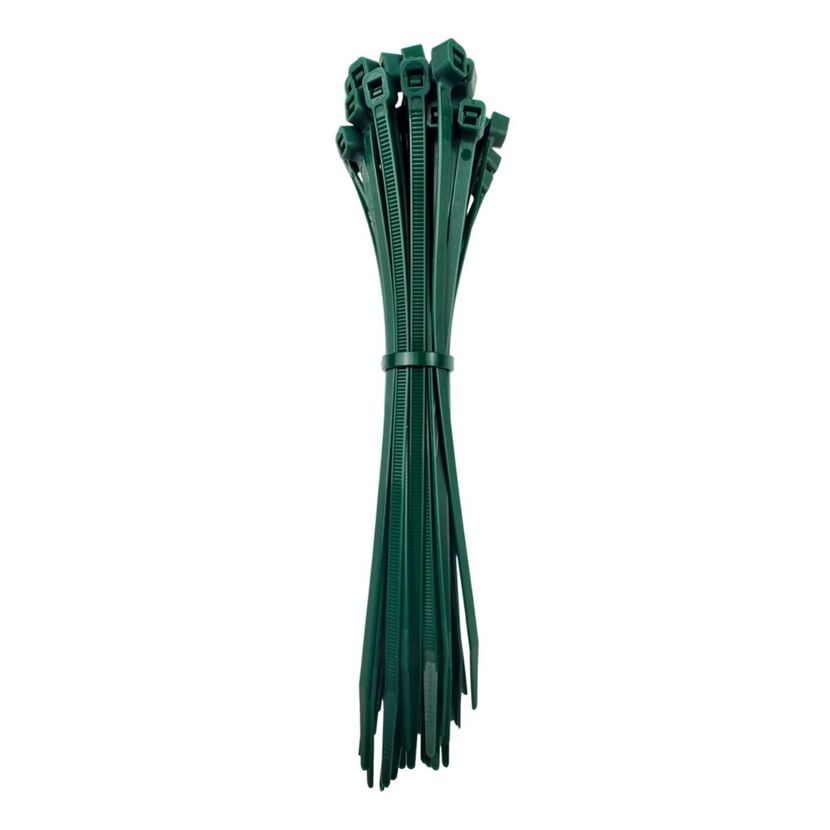 Kabelbinder 'OutdoorFix' moosgrün 150 x 3,6 mm 50 Stück