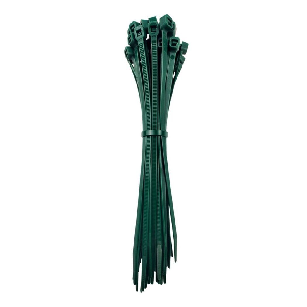 Kabelbinder 'OutdoorFix' moosgrün 200 x 3,6 mm 50 Stück