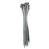 Kabelbinder 'OutdoorFix' aluminiumfarben 150 x 3,6 mm 50 Stück