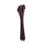 Kabelbinder 'OutdoorFix' weidenholz dunkel 150 x 3,6 mm 50 Stück
