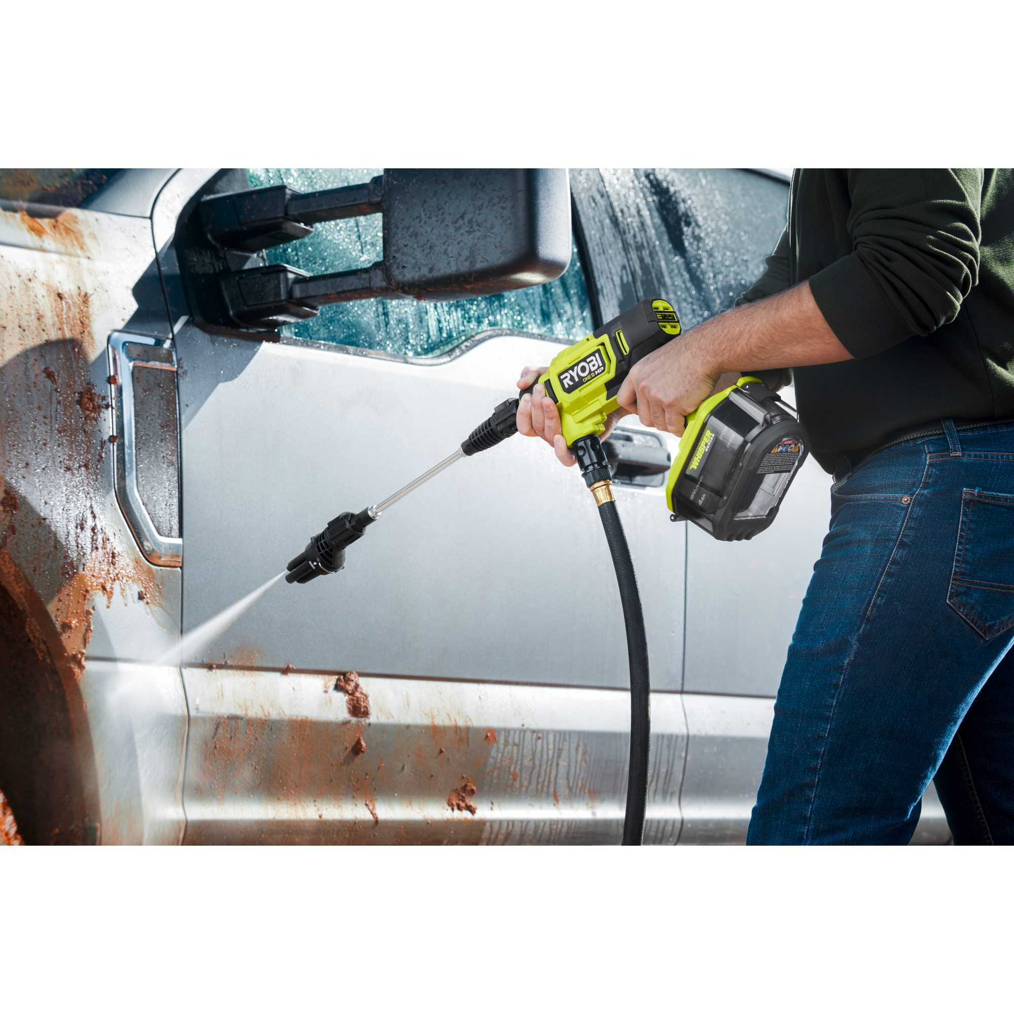 Akku-Mitteldruckreiniger 'ONE+ HP Brushless RY18PWX41A-0' 18 V ohne Akku und Ladegerät