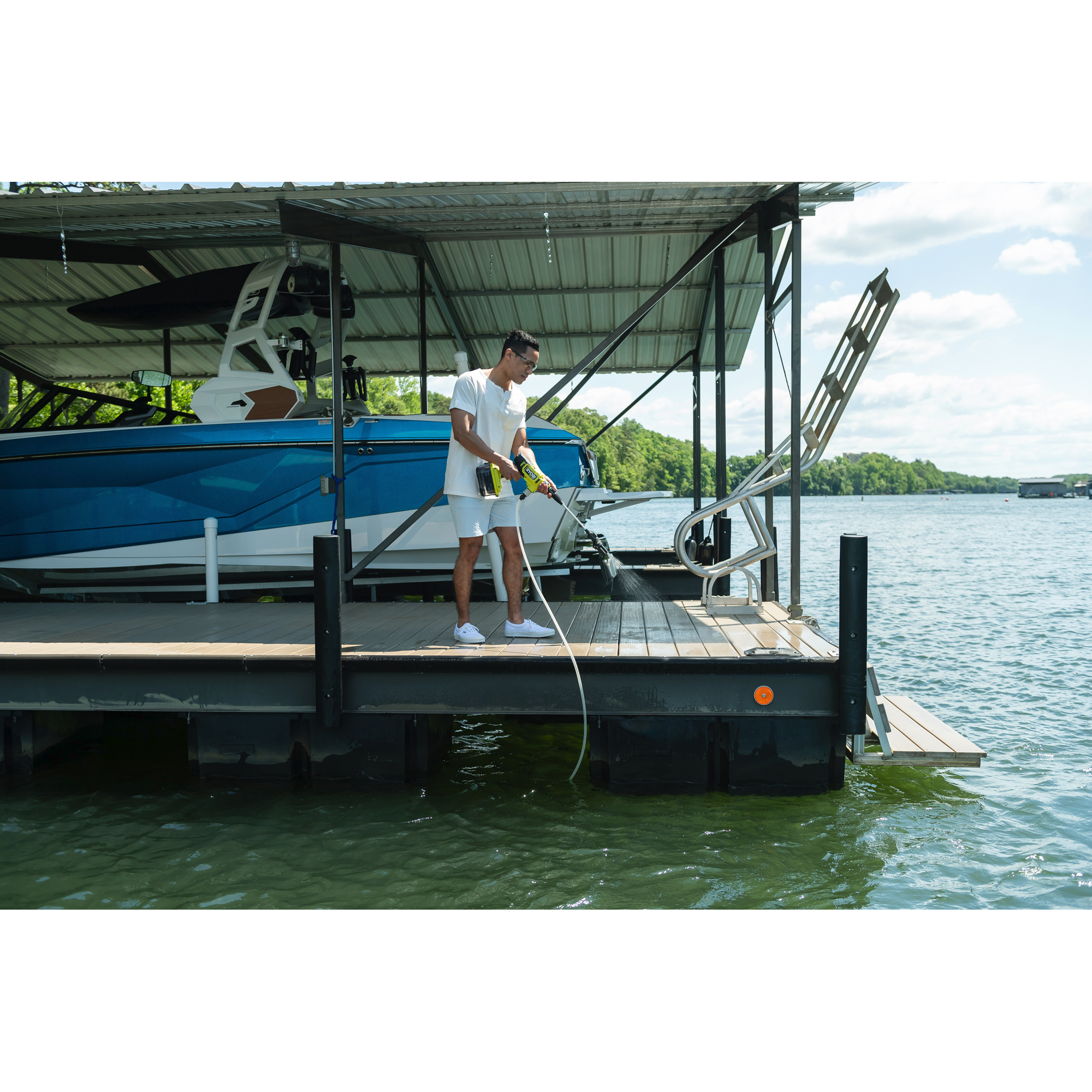 Akku-Mitteldruckreiniger 'ONE+ HP Brushless RY18PWX41A-0' 18 V ohne Akku und Ladegerät