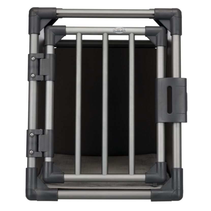 Transportbox S Aluminium graphitfarben 48 x 56 x 61 cm