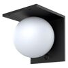 Solar-Außenwandleuchte mit Bewegungssensor 1000 lm warmweiß IP 54 13 x 15 x 13,7 cm
