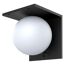 Solar-Wandleuchte 'Sunball' schwarz 13 x 15 x 14 cm