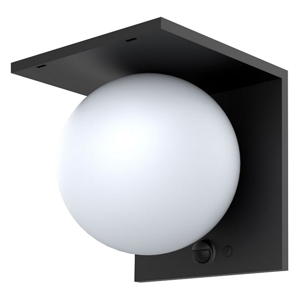 Solar-Außenwandleuchte mit Bewegungssensor 1000 lm warmweiß IP 54 13 x 15 x 13,7 cm