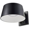 Solar-Außenwandleuchte mit Bewegungssensor 1000 lm warmweiß IP 54 16,3 x 10 x 21 cm