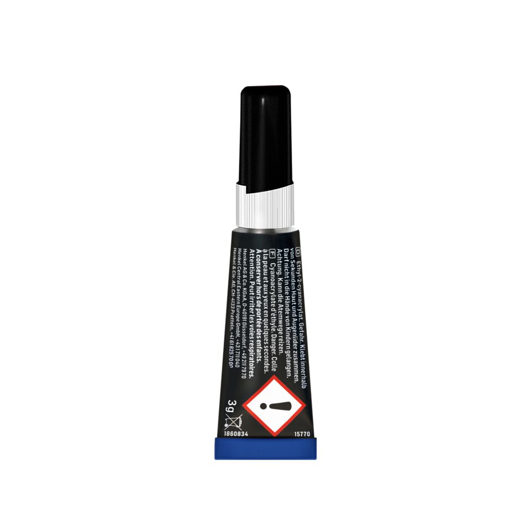 Sekundenkleber Gel transparent  3+1 g